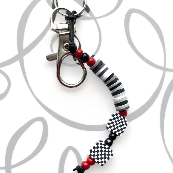 Keychain | Handmade Keychain | Beaded Keychain | Earrings | Handmade Earrings - Picture 10 of 16